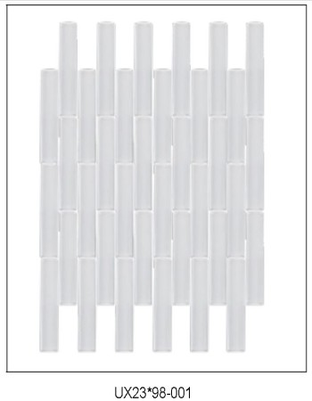Decorated /Decorative /Design / Shining/Mirror/Glass Mosaic Tile for Wall Decoration