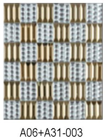 Decorated /Decorative /Design / Shining/Mirror/Glass Mosaic Tile for Wall Decoration