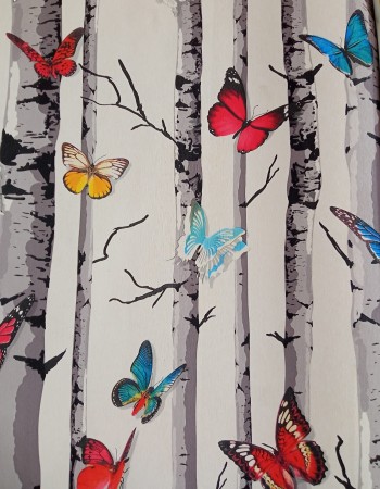 WALL FASHION Home and Office Wallpaper(WF-108)